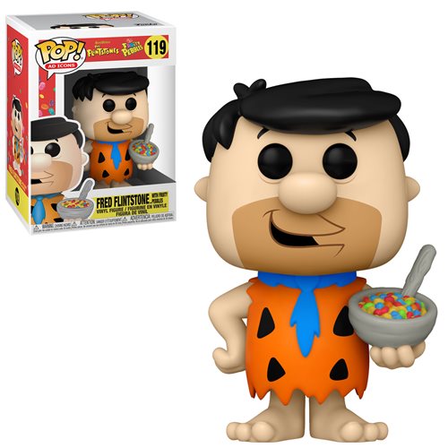 Funko Pop! Fred Flintstone with Fruity Pebbles 119