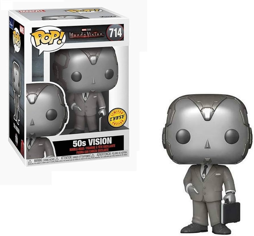 Funko Pop! Marvel 50's Vision (Black & White) 714