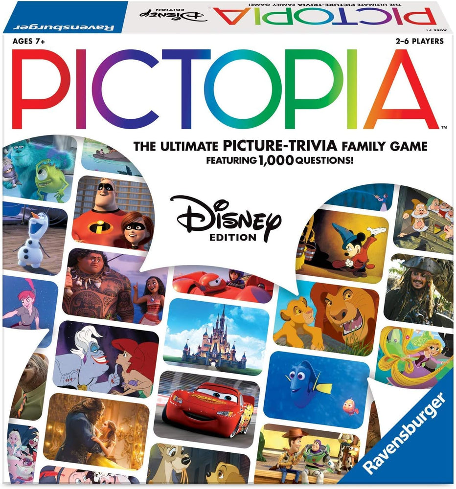 Pictopia The Ultimate PICTURE-TRIVIA Family Game - Disney Edition