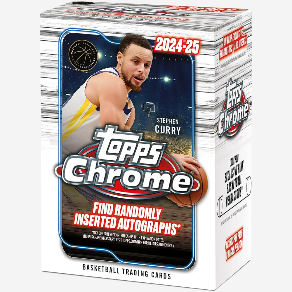 2024-25 Topps Chrome Basketball - Factory Sealed - Box