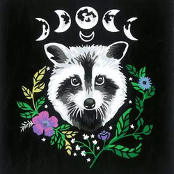Ravensburger CreArt: Pixel Cold Racoon - Paint By Numbers