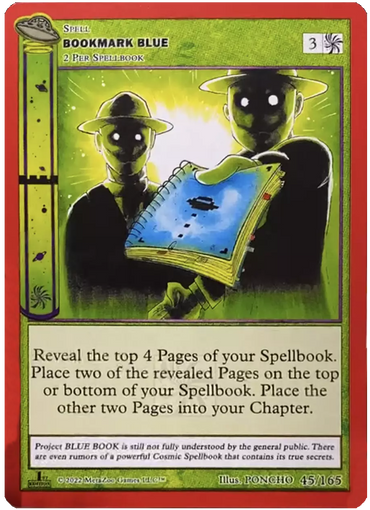 Bookmark Blue [Cryptid Nation: UFO First Edition]