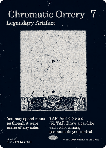 Chromatic Orrery (0218) [Secret Lair x MSCHF: The Zeta Set]