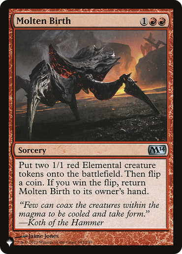 Molten Birth [The List]