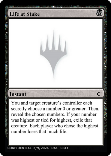 Life at Stake [Unknown Event]