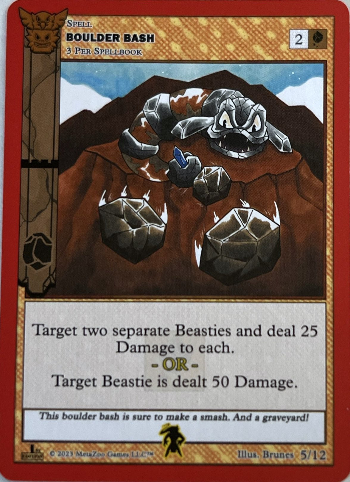 Boulder Bash [Native: First Edition Release Event Deck]