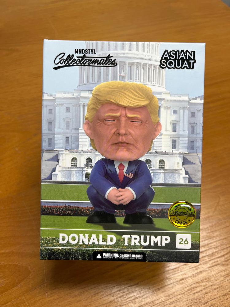 Donald Trump 3.9" Vinyl Figure - Gold Chase Version - 2024 SDCC Exclusive - Collectormates