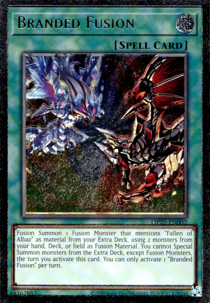 Branded Fusion [OP22-EN002] Ultimate Rare