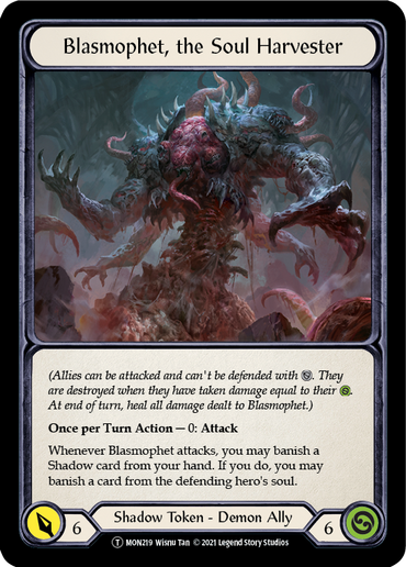 Blasmophet, the Soul Harvester // Ursur, the Soul Reaper [U-MON219 // U-MON220] (Monarch Unlimited)  Unlimited Normal