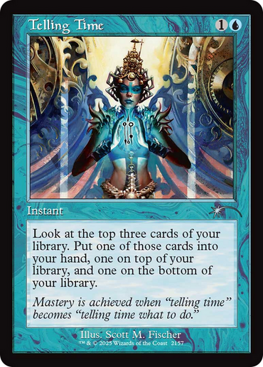 Telling Time (Retro Frame) [Secret Lair Drop Series]