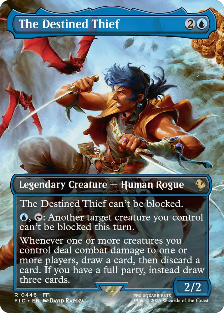 The Destined Thief (Borderless) [FINAL FANTASY Commander]