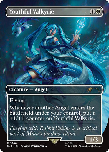 Youthful Valkyrie (Japanese) [Secret Lair Drop Series]