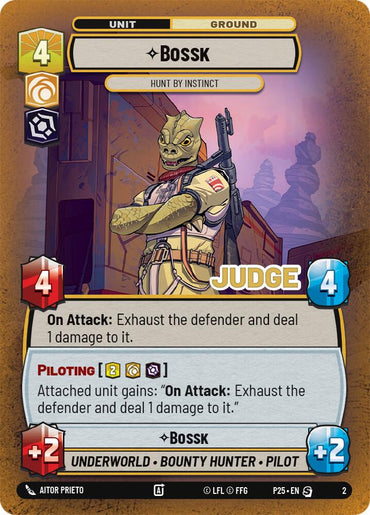Bossk - Hunt By Instinct (2) (2) [Judge Promos]