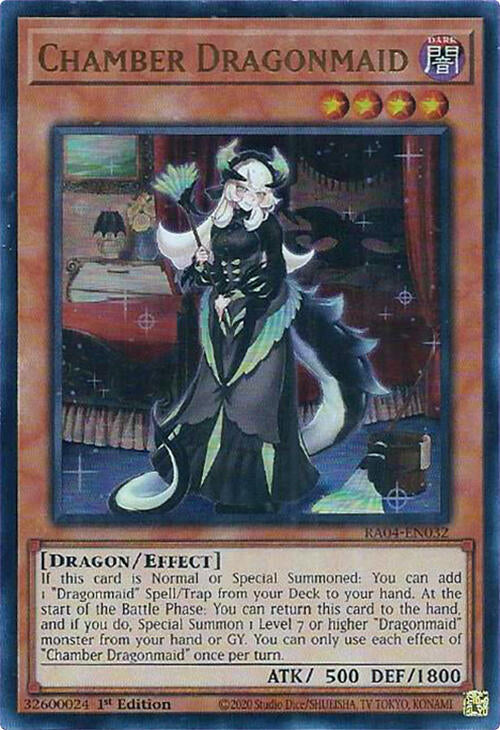 Chamber Dragonmaid [RA04-EN032] Ultra Rare