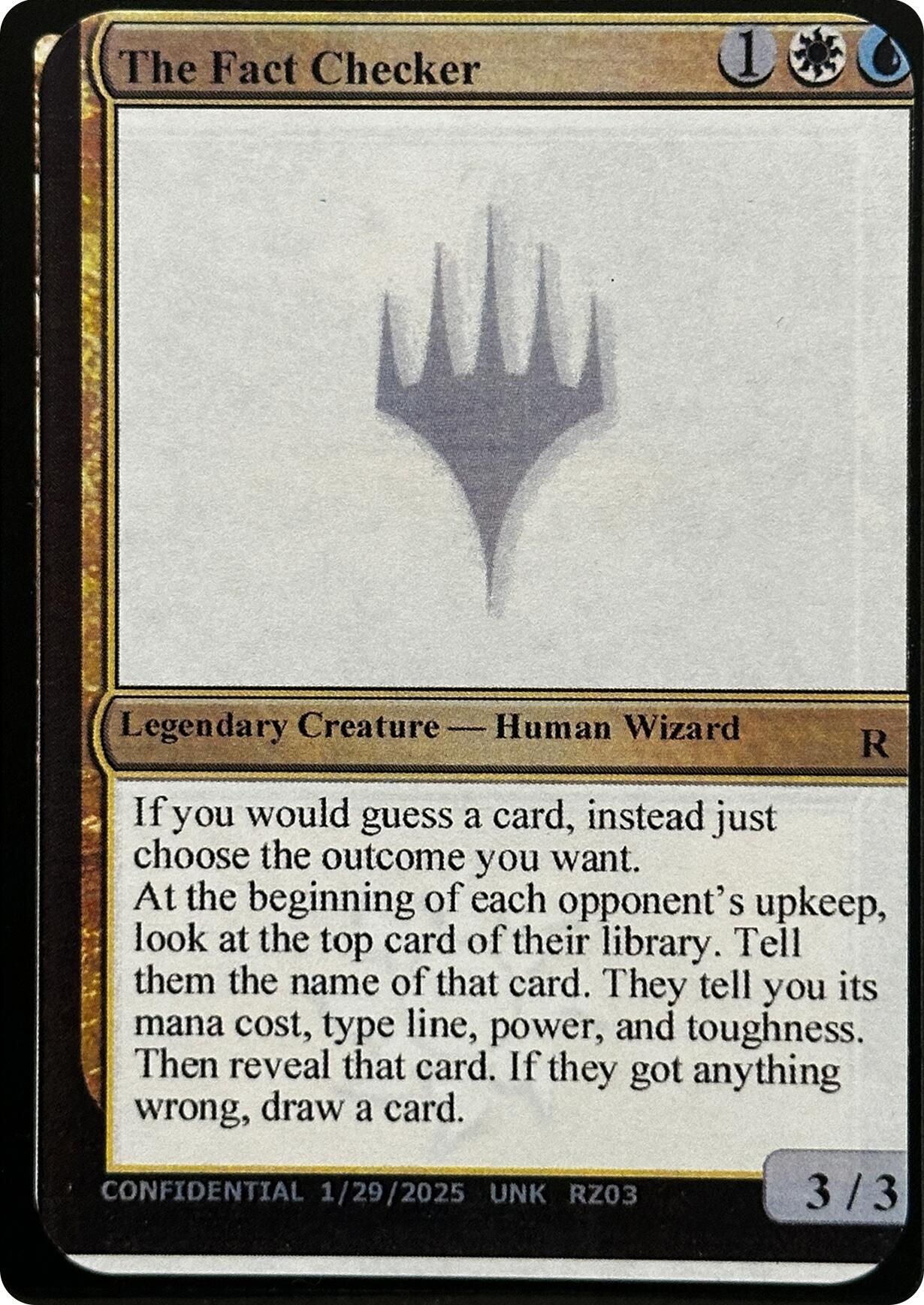 The Fact Checker [Unknown Event]