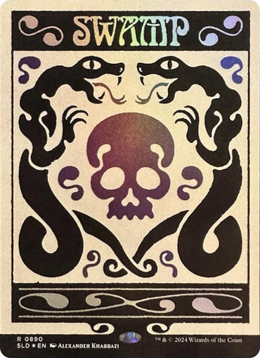 Swamp (0890) (Rainbow Foil) [Secret Lair Drop Series]