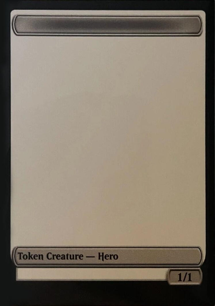 Blank Hero Token [FINAL FANTASY Tokens]