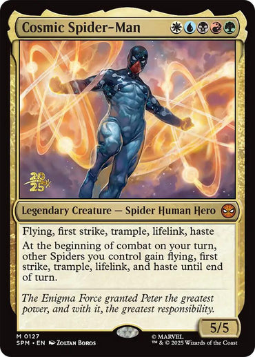 Cosmic Spider-Man [Marvel's Spider-Man Prerelease Promos]