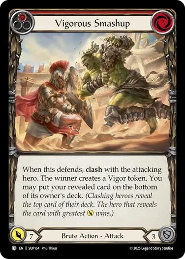 Vigorous Smashup (Red) [SUP164] (Super Slam)