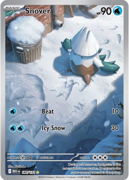 Snover (140/132) [Mega Evolution: Base Set]