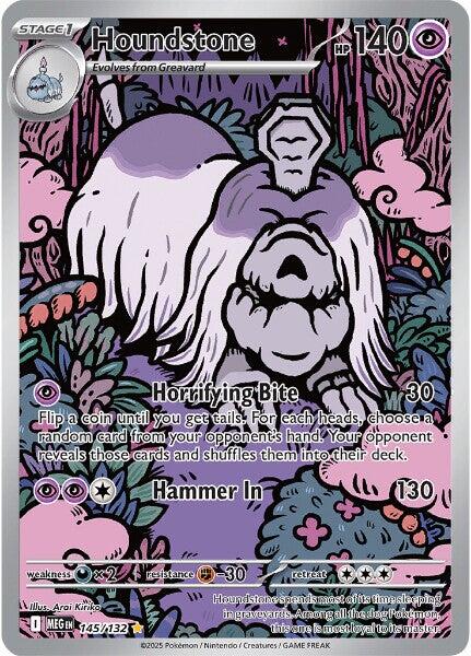 Houndstone (145/132) [Mega Evolution: Base Set]