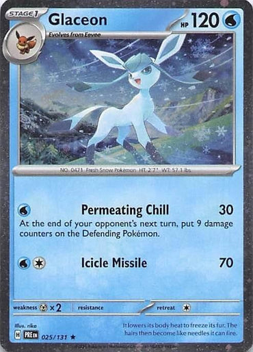 Glaceon (025/131) (Cosmos Holo) [Miscellaneous Cards]