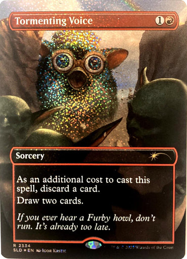 Tormenting Voice (Confetti Foil) [Secret Lair Drop Series]