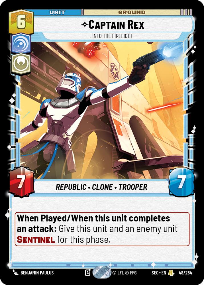 Captain Rex (48/264) - Into the Firefight (48/264) [Secrets of Power]