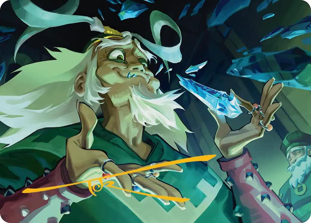 Bumi, King of Three Trials Art Card (Gold-Stamped Signature) [Avatar: The Last Airbender Art Series]