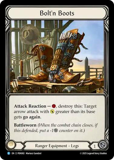 Bolt'n Boots [PEN082] (Compendium of Rathe)  Cold Foil