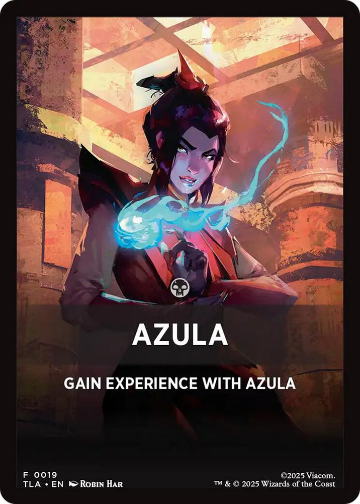 Azula Theme Card [Avatar: The Last Airbender Tokens]