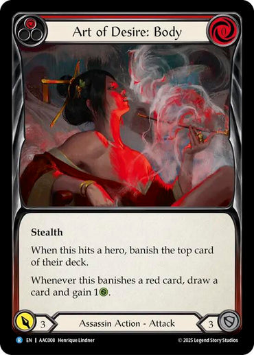 Art of Desire: Body [AAC008] (Armory Deck: Arakni)