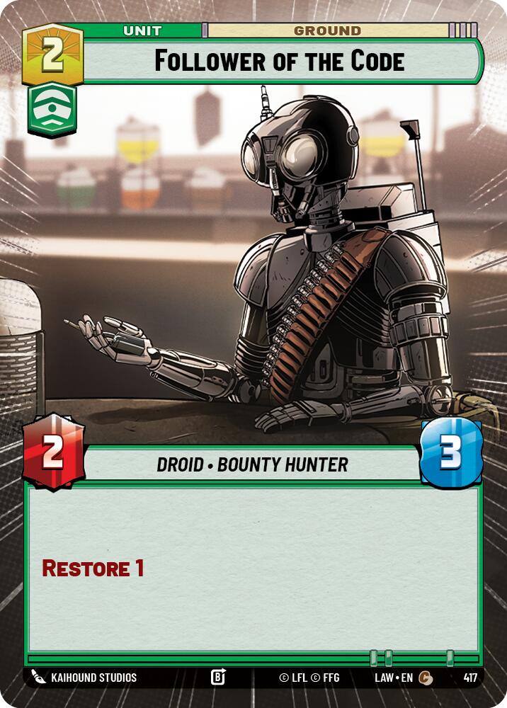 Follower of the Code (417) (Hyperspace) (417) [A Lawless Time]