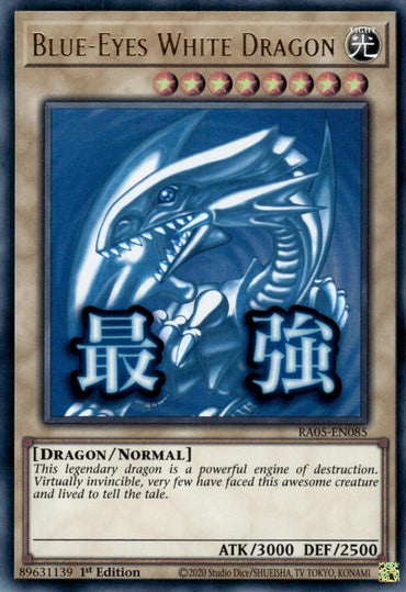Blue-Eyes White Dragon [RA05-EN085] Ultra Rare