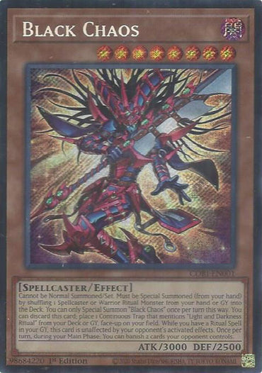 Black Chaos [CORI-EN001] Secret Rare