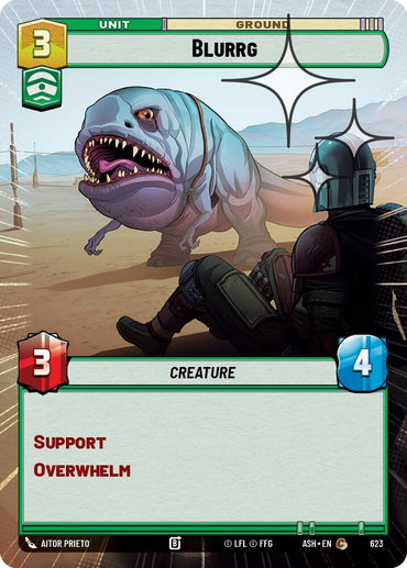 Blurrg (623) (Hyperspace Foil) (623) [Ashes of the Empire]