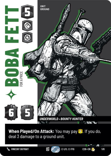 Boba Fett - For a Price (1/6) (1/6) [2026 Convention Exclusive]