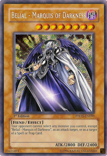 Belial - Marquis of Darkness [PTDN-EN099] Secret Rare