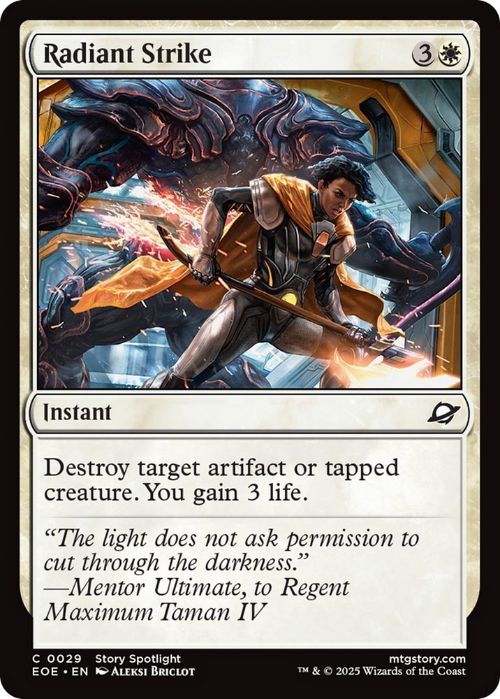 Radiant Strike [Edge of Eternities]
