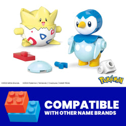 Pokemon Mega Poke Ball 2-Pack Togepi & Piplup