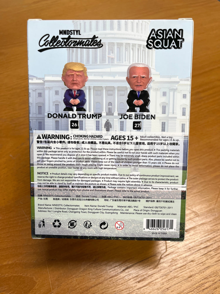 Donald Trump 3.9" Vinyl Figure - Gold Chase Version - 2024 SDCC Exclusive - Collectormates