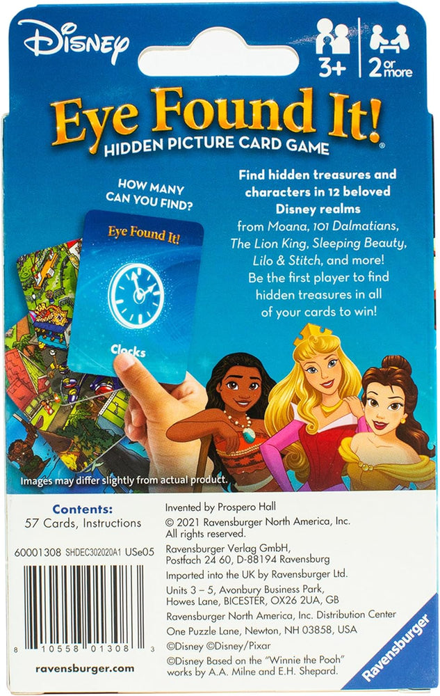 Disney Eye Found It! Hidden Picture Card Game