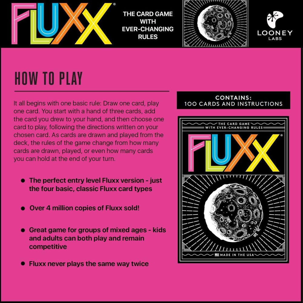 Looney Labs Fluxx v5.0 Card Game