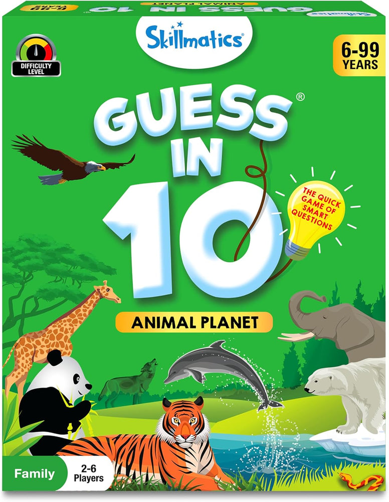 Guess in 10 - World of Animals by Skillmatics