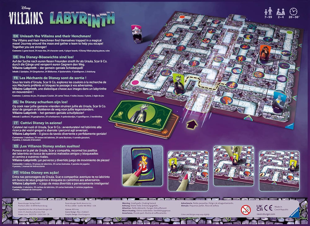Labyrinth Disney Villains Board Game by Ravensburger
