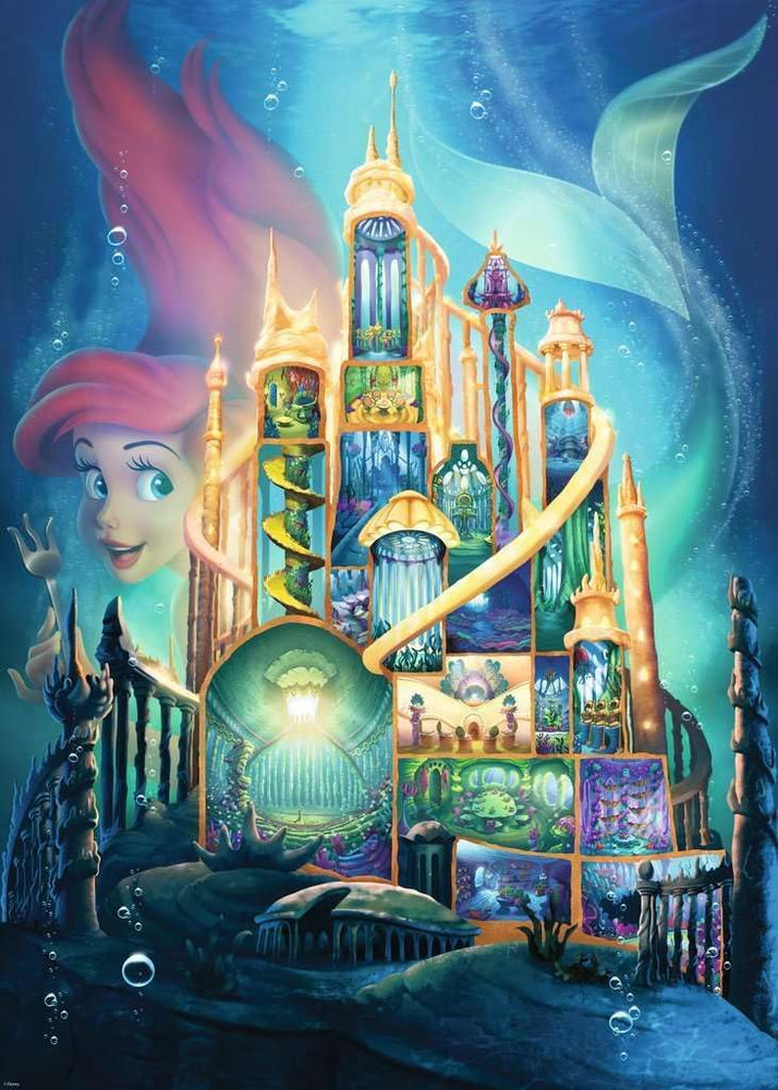 Ravensburger Puzzle Disney Castle Collection Puzzle - Ariel