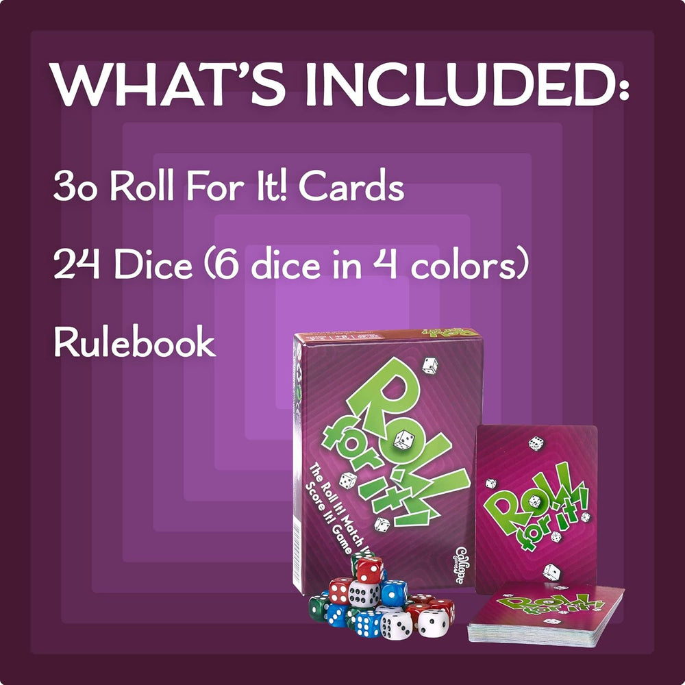 Roll for It! - Purple Edition - By Calliope Games