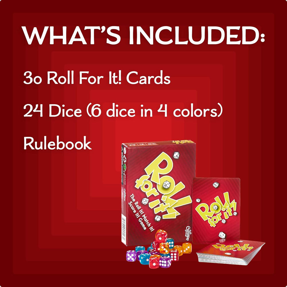Roll For It! - Red Edition - by Calliope Games