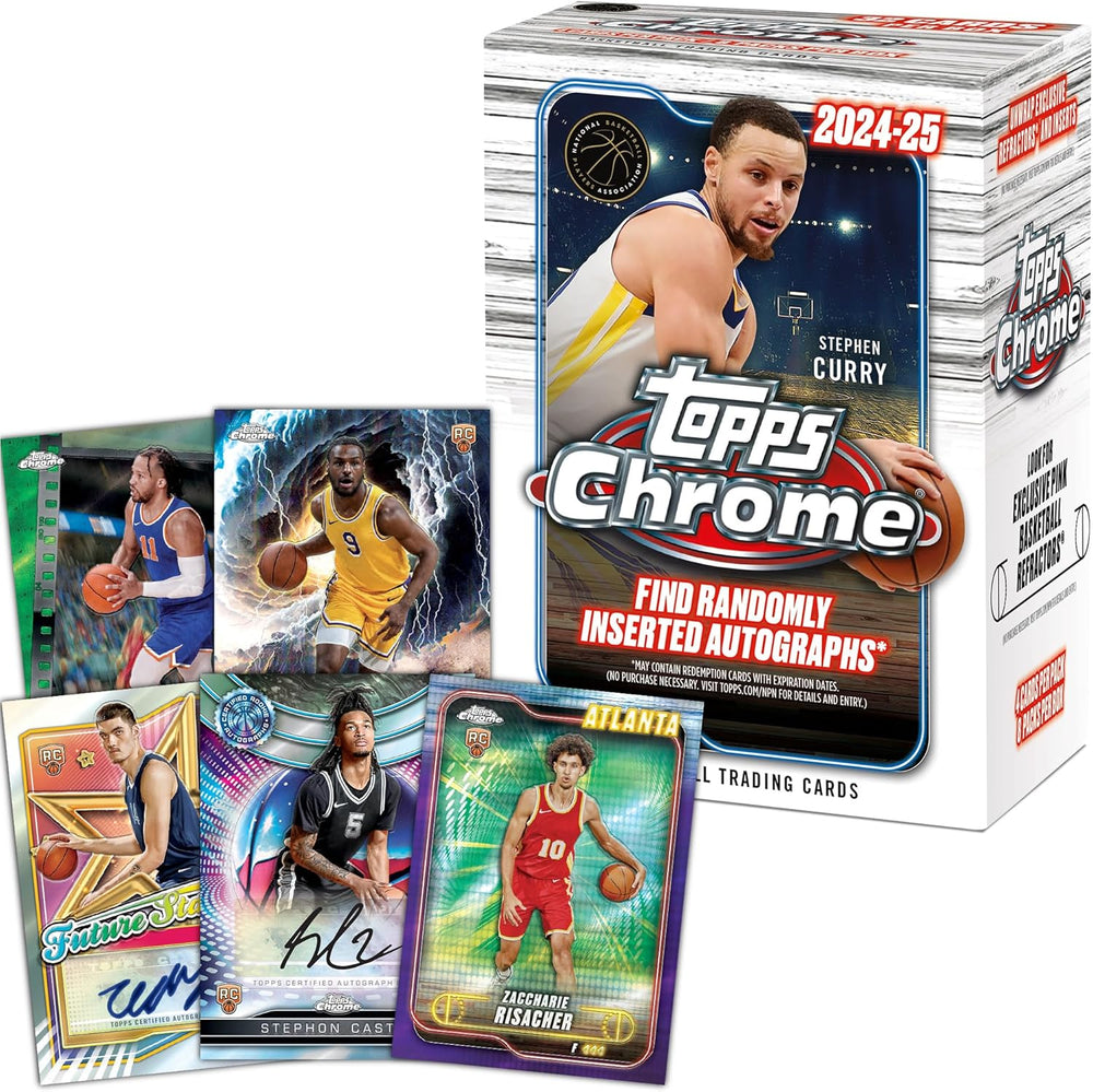 2024-25 Topps Chrome Basketball - Factory Sealed - Box