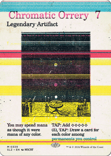 Chromatic Orrery (0339) [Secret Lair x MSCHF: The Zeta Set]